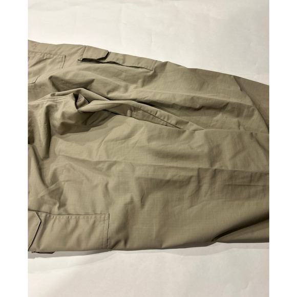 Tru-Spec Mens Cargo Ripstop Pants Tactical Outdoor Work Utility Khaki Size 42 - Picture 3 of 7